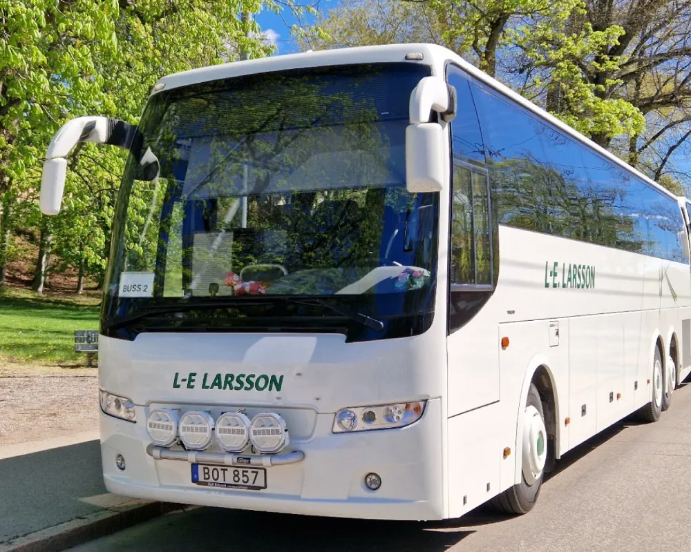 Chauffören i L-E Larssons Busstrafik